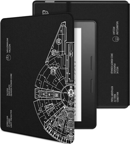 for Kindle Oasis case 7 Inch (10th Generation 2019, 9th Generation 2017) Women Men Black Folio E-Reader Covers Cool Teens Auto Wake/Sleep for Amazon Kindle Oasis 10th/9th Gen Cases 7" in Saudi Arabia