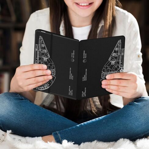 for Kindle Oasis case 7 Inch (10th Generation 2019, 9th Generation 2017) Women Men Black Folio E-Reader Covers Cool Teens Auto Wake/Sleep for Amazon Kindle Oasis 10th/9th Gen Cases 7" in Saudi Arabia