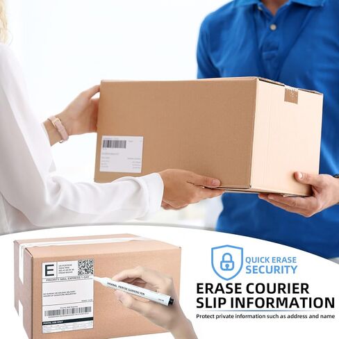 قلم تنظيف الطابعة الحرارية، قلم تنظيف رأس الطباعة للطابعة لطابعة البطاقات، قلم تنظيف طابعة الرموز الشريطية، مجموعة تنظيف طابعة بطاقات القلم النظيفة لإعادة استخدام IPA (10 قطع) in Saudi Arabia