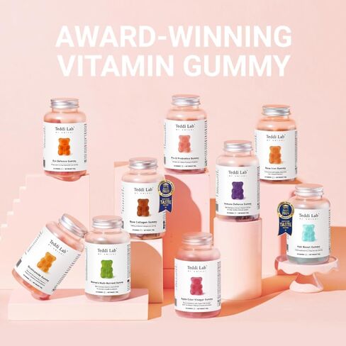 Unichi Rose Iron Gummy, Formulated with Highly Absorptive Iron 12mg & Vitamin C to Maintain Healthy Blood and Prevent Dietary Iron Deficiency, Rose & Date Flavour, 60 Count in Saudi Arabia