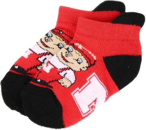Nebraska Cornhuskers Baby Footie Sock, Red, One Size in Saudi Arabia