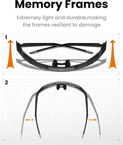 OutdoorMaster Hawk HD Sport Sunglasses Sport Cycling Glasses for Men Women Youth, UV400 TR90 Sunglasses for Baseball Running in Saudi Arabia