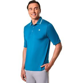 Coolibar UPF 50+ Men's Erodym Short Sleeve Golf Polo - Sun Protective in Kuwait