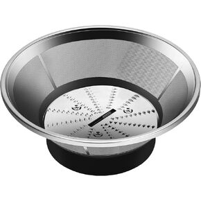 Upgrade SP0010662 BR-1 Mesh Filter Basket Assembly for Juicer & Blender, Premium Replacement Parts Compatible with Models JE95XL, JE98XL, BJE200XL, JE900 - Ready to Use Mesh Bowl, Blade and Base