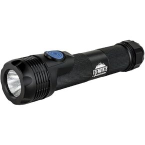 Celestron – Elements ThermoTorch 5 – Lithium-Ion Battery Rechargeable LED Flashlight – 3-in-1 Tactical Flashlight – Ergonomic Hand Warmer and USB Power Bank – Great for Hiking, Camping