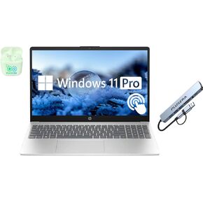 HP 15.6 "كمبيوتر الكمبيوتر المحمول HP على شاشة تعمل باللمس ، تخزين 64 جيجابايت من ذاكرة الوصول العشوائي 2.5 تيرابايت (2 تيرابايت SSD+512 جيجابايت لمجموعة محطة الإرساء) ، 10-cores Intel Core I5 ​​، Windows 11 Pro مع Microsoft Office Home & Business ، بالإض