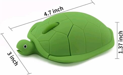 Cute Wireless Mouse, Ladybird Shape Cartoon 2.4GHz Cordless Silent Mouse with USB Receiver Children Mice Kids Gaming,3000DPI Portable Mobile Optical Mouse for Notebook, Laptop,PC, Desktop,Gift(Red) in Kuwait