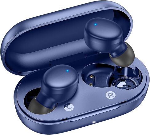 kurdene Wireless Earbuds Bluetooth 5.3 in Ear Buds Light-Weight Headphones,Deep Bass Sound,Built-in Mics Headset,Clear Calls Earphones for Sports Workout White in Saudi Arabia