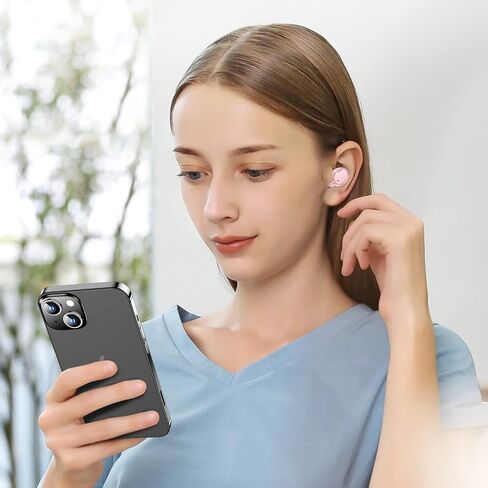سماعات الأذن اللاسلكية Kurdene Bluetooth 5.3 في براعم الأذن خفيفة الوزن ، صوت باس عميق ، سماعات ميكروفون مدمجة ، مكالمات واضحة للسماعات للتجريب الرياضي الأبيض in Kuwait