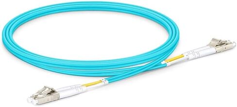 LC to LC Fiber Patch Cable OM4 ，10GB Multimode Duplex LC-LC 50/125um Fiber Optic Cable Cord LSZH, om4 Fiber lc to lc 3.00MM (3M（10ft）) in Saudi Arabia