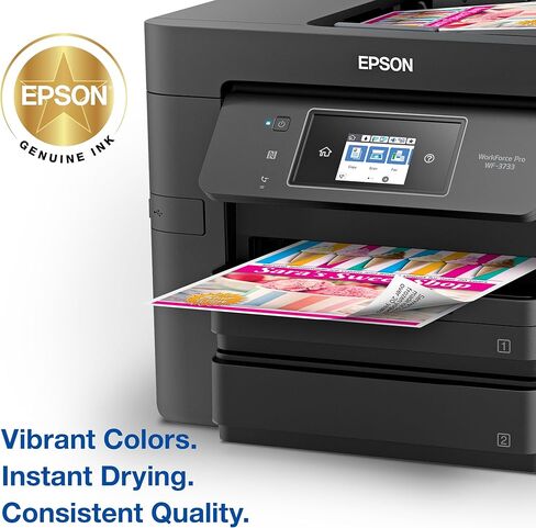 خرطوشة حبر Epson T702 DURABrite Ultra ذات سعة قياسية باللون الأصفر - خرطوشة (T702420-S) لطابعات Workforce Pro المختارة، عدد 1 (عبوة من قطعتين) in Kuwait