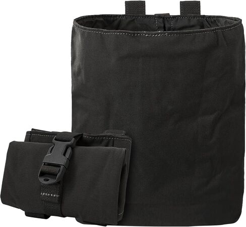 Tactical Foldable Buckle Pouch - 500D Nylon Roll Up Drop Dump Pouch for Tactical Duty Belt Molle Tool Bag Space Saving in Saudi Arabia