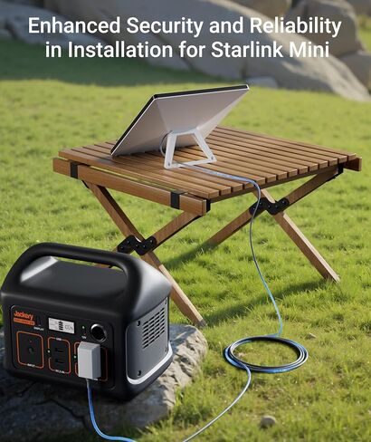 STARWARE Cable for Starlink Mini, [Weather Resilient, Waterproof] Replacement DC to DC Power Starlink Mini Cable, Power Cord for Outdoor Camping, Tents, Traveling, Starlink Mini Accessories (5M) in Saudi Arabia