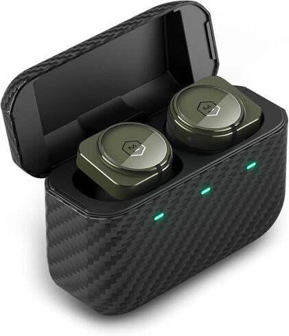 Master and Dynamic MW09 True Wireless Earphones Bluetooth Noise Cancelling Headphones/Earbuds Silver/White in Saudi Arabia