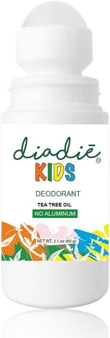 Kids Natural Deodorant Rollon for Kids, Boys or Girls and Teens I Aluminum-Free, Paraben-Free 4.2 oz, 2 Pack in Saudi Arabia