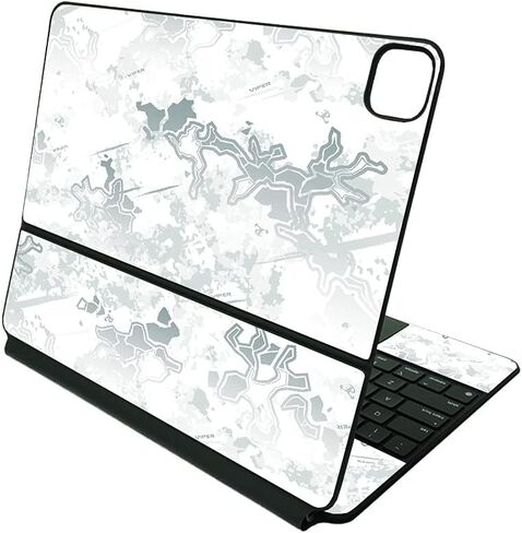 MightySkins Skin Compatible with Apple Magic Keyboard for iPad Pro 12.9" (3rd-6th Generation) - Deer Pattern | Protective, Durable, and Unique Vinyl Decal wrap Cover | Easy to Apply | Made in The USA in Saudi Arabia