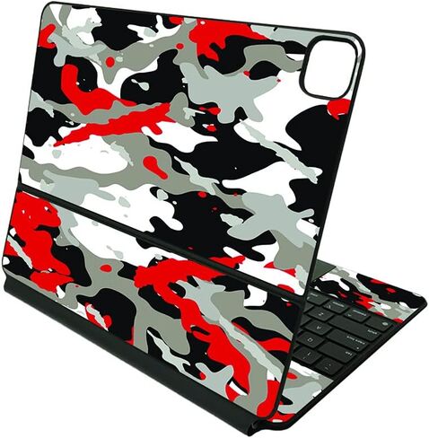 MightySkins Skin Compatible with Apple Magic Keyboard for iPad Pro 12.9" (3rd-6th Generation) - Deer Pattern | Protective, Durable, and Unique Vinyl Decal wrap Cover | Easy to Apply | Made in The USA in Saudi Arabia