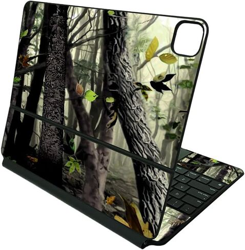 MightySkins Skin Compatible with Apple Magic Keyboard for iPad Pro 12.9" (3rd-6th Generation) - Deer Pattern | Protective, Durable, and Unique Vinyl Decal wrap Cover | Easy to Apply | Made in The USA in Saudi Arabia