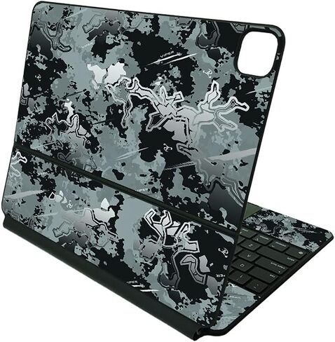 MightySkins Skin Compatible with Apple Magic Keyboard for iPad Pro 12.9" (3rd-6th Generation) - Deer Pattern | Protective, Durable, and Unique Vinyl Decal wrap Cover | Easy to Apply | Made in The USA in Saudi Arabia