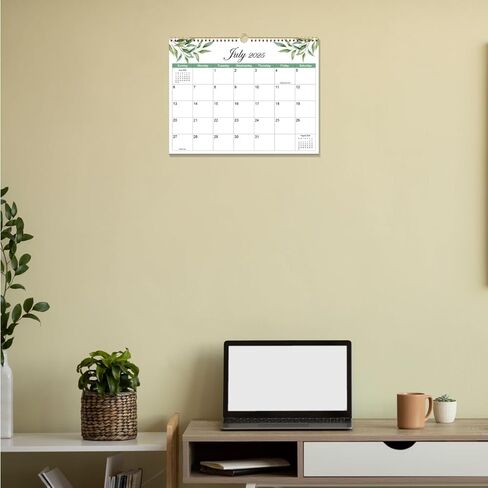 التقويم 2025-18 تقويم الحائط الشهري 2025 2026 من يناير 2025 إلى يونيو 2026، التقويم 2025-2026 للتخطيط، 11 بوصة × 14 بوصة in Kuwait