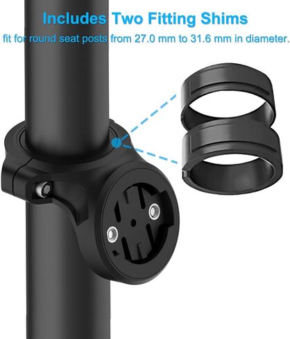 Flush Out-Front Bike Mount for Garmin Edge, Plastic Extended Cycling Handlebar GPS Computer Mount for Edge 1050/1040/1030/1000,840/830/820/810/800,540/530/520/510/500,200/130/25/20,Explore 2,Touring in Saudi Arabia