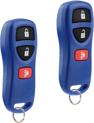 جهاز تحكم عن بعد للدخول بدون مفتاح يناسب Nissan Altima Maxima 350Z Armada Quest Sentra / Infiniti EX35 FX35 FX45 G35 I35 Q45 QX56 (KBRASTU15)، مجموعة من 2 in Kuwait