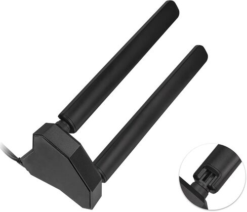 ثمانية 9dbi wifi 6e الهوائي Tri-Band 6ghz 5Ghz 2.4 جيجا هرتز قاعدة WiFi Base Magnetic Base WiFi للكمبيوتر الشخصي PCIe WiFi Bluetooth 6E ألعاب Mother in Kuwait