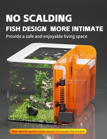 Betta Fish Tank, 2.5 Gallon Aquarium Kit with Filter, Light, Self Cleaning, Oxygenation, Small All in One Starter Fish Tank for Goldfish, Guppy, Shrimp, Desktop, Acrylic in Kuwait
