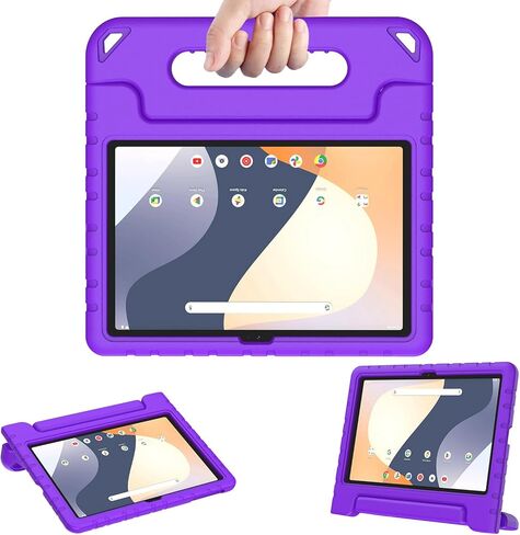 AVAWO Kids Case for Onn 10.1" Model 100135925 Tablet (4th Generation, 2024), Light Weight Shock Proof Handle Stand Case for Walmart Onn 10.1 inch Tablet (Just Fit 2024, 4 Gen), Blue in Kuwait