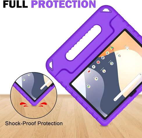 AVAWO Kids Case for Onn 10.1" Model 100135925 Tablet (4th Generation, 2024), Light Weight Shock Proof Handle Stand Case for Walmart Onn 10.1 inch Tablet (Just Fit 2024, 4 Gen), Blue in Kuwait