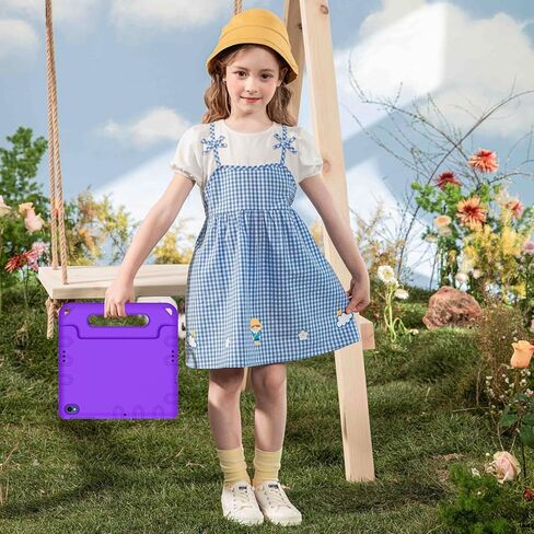 AVAWO Kids Case for Onn 10.1" Model 100135925 Tablet (4th Generation, 2024), Light Weight Shock Proof Handle Stand Case for Walmart Onn 10.1 inch Tablet (Just Fit 2024, 4 Gen), Blue in Kuwait