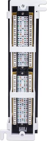 Intellinet 24-Port Cat-6 Network Patch Panning Rack-Mount-PRAGERER TRAGE 3MM 50 MICRO-INCH PLATED COSTS-Black ، 520959 in Kuwait