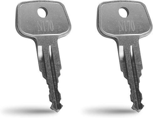 N178 Key for Thule Key Replacement,Fits for Thule Roof Rack Accessories,Car Ski Rack,Crossbars Key Etc(2PCS) in Saudi Arabia