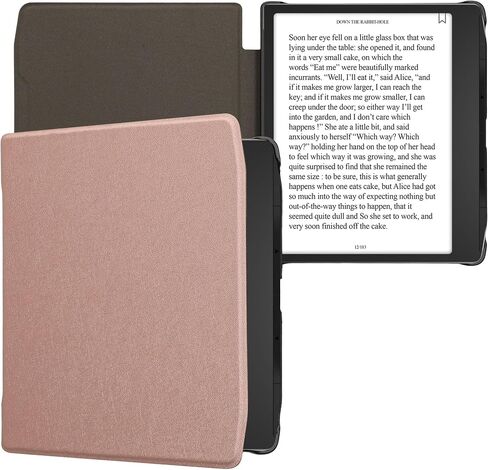 kwmobile Case Compatible with Pocketbook Era/Era Color Case - Cover for eReader with Magnetic Closure - Black in Saudi Arabia