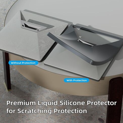Starlink Mini Case Cover, Silicone Protector with Hook to Hang Starlink Mini on The Backpack for Non-Stop Signal Black in Saudi Arabia