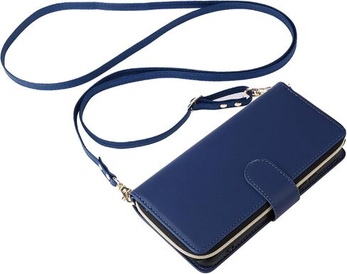 Asuwish Phone Case for Samsung Galaxy S22 5G Cover with Tempered Glass Screen Protector and Zipper Wallet Card Holder Slot Stand Flip Mobile Cell Accessories S 22 22S 4G G5 6.1 inch Women Rose Gold in Saudi Arabia