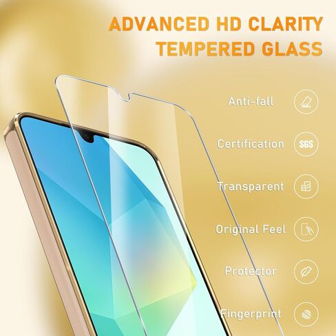 Compatible with Samsung Galaxy A16 5G Case with Screen Protector+Metal Rotatable Kickstand+Lanyard,Soft Anti-Scratch Microfiber Lining,Plating Rose Gold Edge Phone Cover,2025 Purple in Saudi Arabia