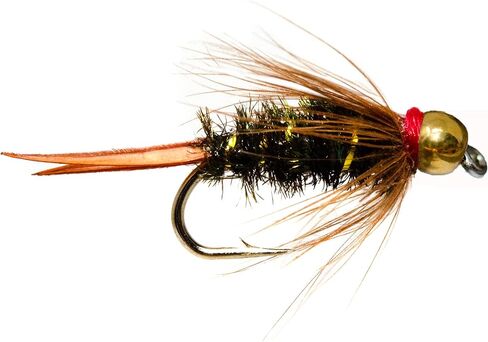 Outdoor Planet Top Producing Fly Fishing Flies Assortment | Dry, Wet, Nymphs, Streamers, Wooly Buggers, Hopper, Caddis | Trout, Steelhead, Bass Fishing Lure Set in Saudi Arabia
