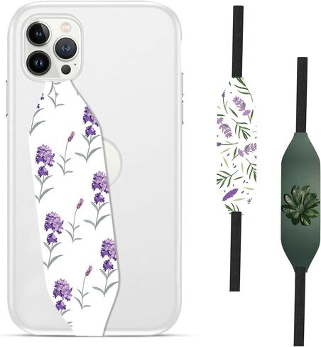 Universal Phone Grip Straps|Stretchable Phone Loop Grip Straps |Phone Loop Grip Straps for Back of Phone case|Compatible Grip Straps for All Phone Cases - Art Deco in Saudi Arabia