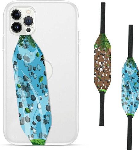 Universal Phone Grip Straps|Stretchable Phone Loop Grip Straps |Phone Loop Grip Straps for Back of Phone case|Compatible Grip Straps for All Phone Cases - Art Deco in Saudi Arabia