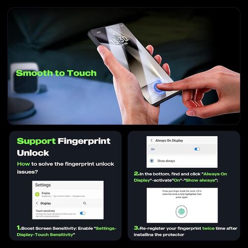 WSKEN for Samsung Galaxy S25 Ultra Privacy Screen Protector - [24° Anti-Spy] [0.02s Fingerprint Unlock] [Auto Dust Remove] [Zero Bubble] Top Durable 9H+ Tempered Glass Case Friendly, 4 Pack in Saudi Arabia