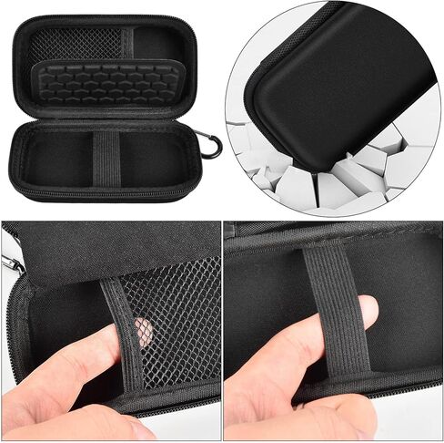 Hard Case Compatible with SanDisk Extreme PRO/for SanDisk 500GB 1TB 2TB 4TB Portable External SSD. Carrying Travel Holder for Crucial X8 External Solid State Drive (Box Only) in Kuwait