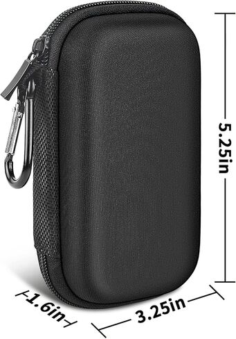 Hard Case Compatible with SanDisk Extreme PRO/for SanDisk 500GB 1TB 2TB 4TB Portable External SSD. Carrying Travel Holder for Crucial X8 External Solid State Drive (Box Only) in Kuwait