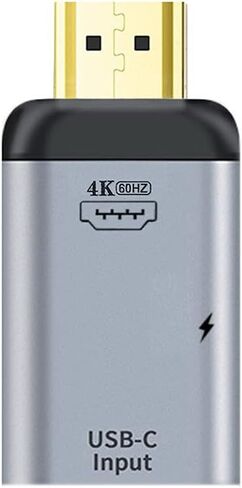 Xiwai USB-C Type C المصدر الإناث إلى Mini Displayport Dp Sink HDTV & PD Power Adapter 4K 60Hz 1080p للهاتف والكمبيوتر المحمول in Saudi Arabia