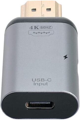 Xiwai USB-C Type C المصدر الإناث إلى Mini Displayport Dp Sink HDTV & PD Power Adapter 4K 60Hz 1080p للهاتف والكمبيوتر المحمول in Saudi Arabia