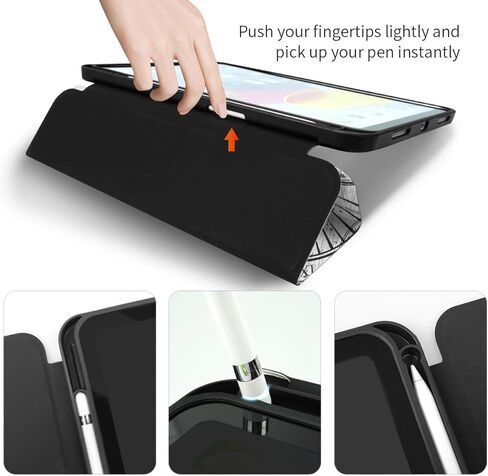 حافظة لجهاز ipad من الجيل العاشر، حافظة ipad لطيفة مقاس 10.9 بوصة من الجيل العاشر، حافظة لجهاز ipad من الجيل العاشر مع إطار مضاد للصدمات، حافظة ذكية، حامل قلم رصاص، نوم/استيقاظ تلقائي، كلب الحب الجميل in Kuwait