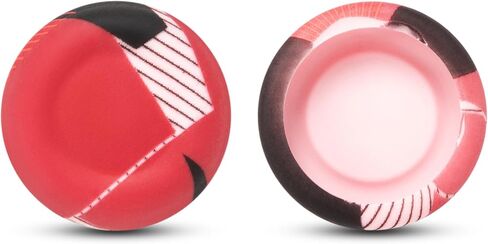 WC GRIPZ - الجلد المضاد للزلزال SILICONE SKINE لـ PLAYSTATION 5 بواسطة الوسائد الشريرة | غطاء واقعي إضافي مع تصميمات أنيقة | يتضمن 2 أغطية الإبهام | 90 أبيض in Kuwait