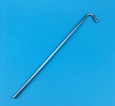 Tent Stakes Yard Camping Stakes Heavy Duty, Metal Garden Edging Fence Hooks for Tarp, Inflatable, Outdoor Christmas Decorations (7'' x10pcs) in Saudi Arabia
