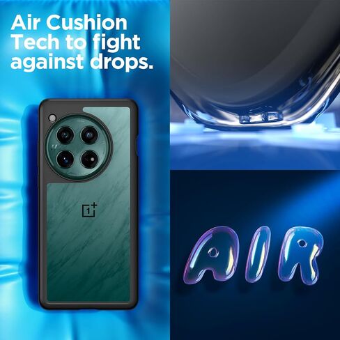 Spigen Ultra Hybrid Designed for Oneplus 13 Case (2025) [Anti - Yellowing] [Military-Grade Protection] - Matte Black in Kuwait