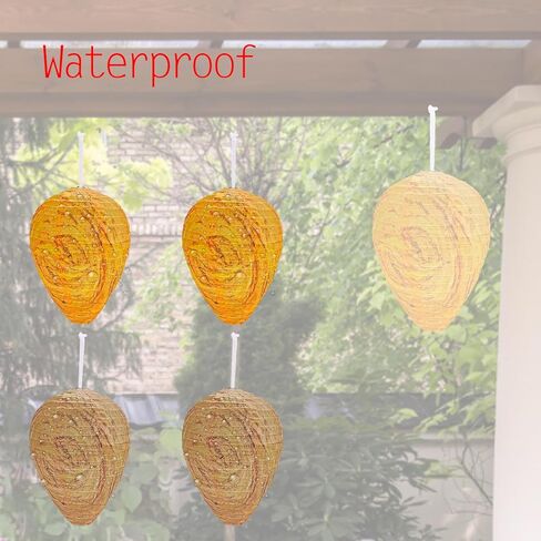 6-pack mini Nest Decoy Paper Hanging Fake Nest for Outdoor Hanging decoration outdoor suspension in Saudi Arabia